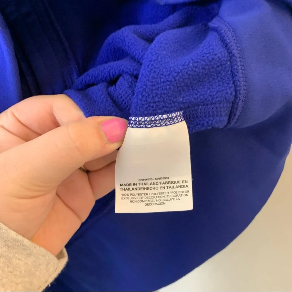 Nike Therma Fit All Time Fleece Full Zip Hoodie 548805-060 Blue Women’s XL